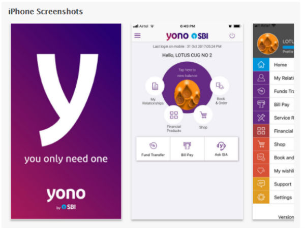 YONO for new customers