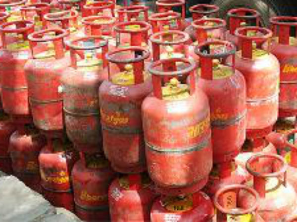 Non-subsidized LPG cylinder prices