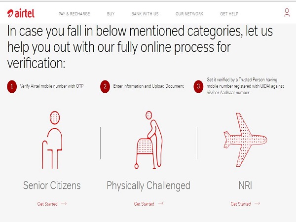 How to Link Aadhar to your Airtel Number Online?