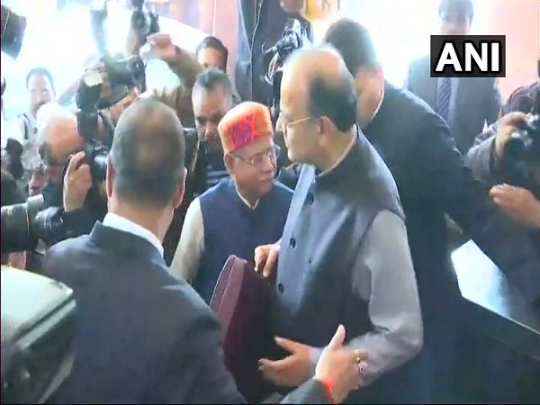 Finance Minister reaches parliament.