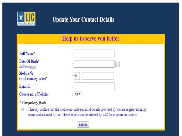 LIC helpdesk LIC helpdesk