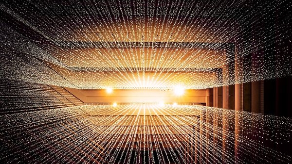 A currency exchange rate graph showing fluctuations, denoting the inverse correlation between currency rates and gold prices