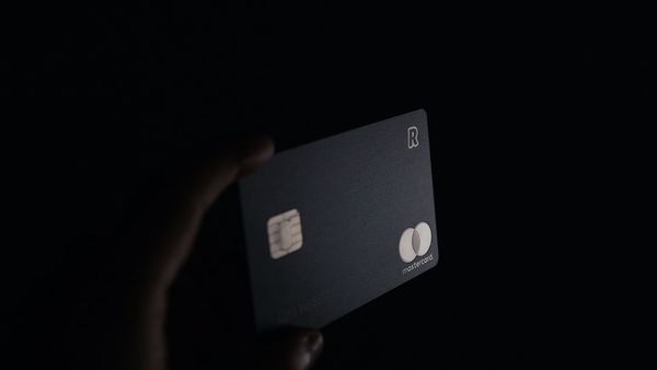 Hand holding a low-interest credit card