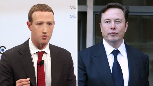 Elon Musk Mark Zuckerberg
