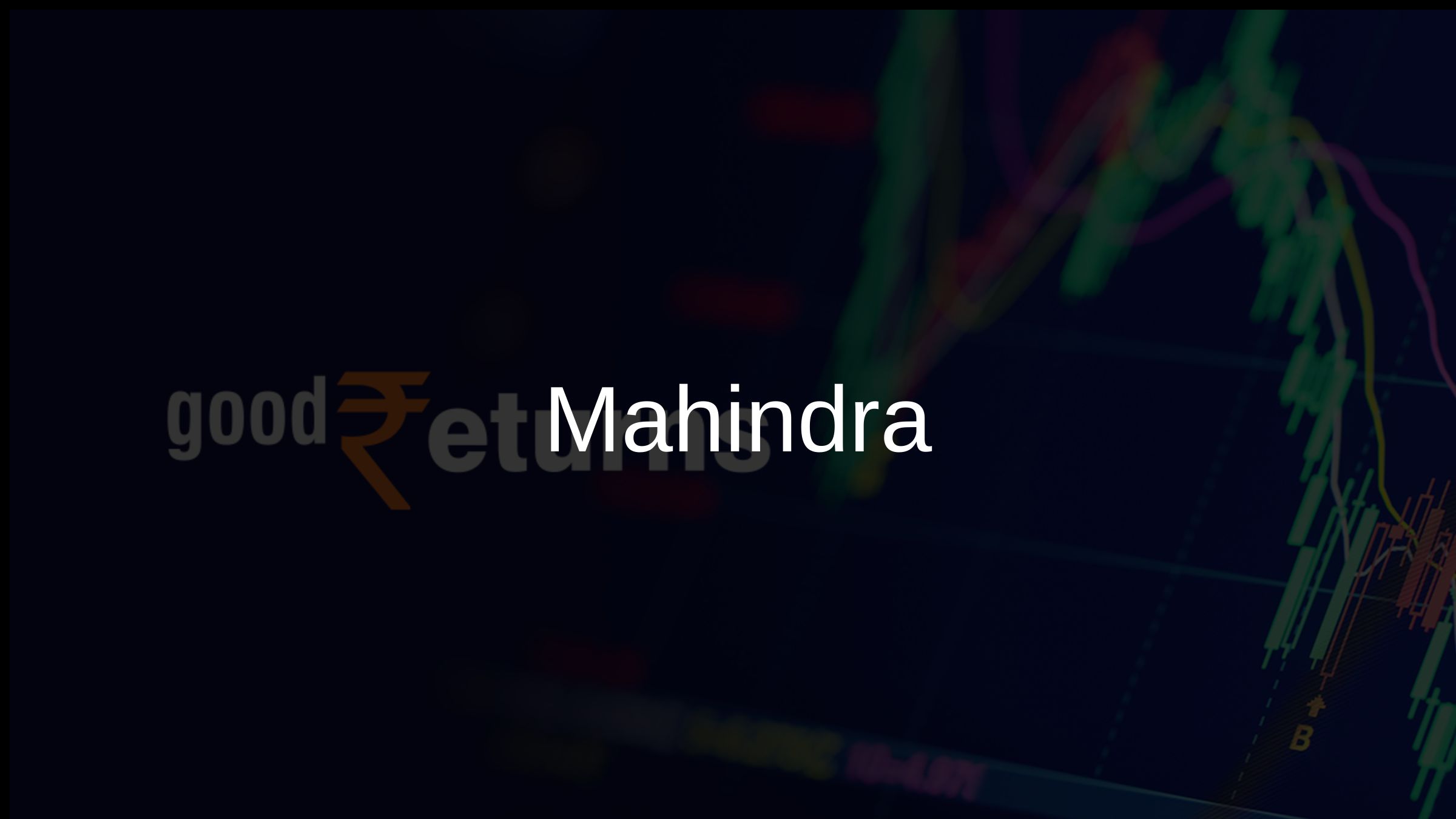Mahindra & Mahindra Promoters Stake Sale: What It Means for Investors