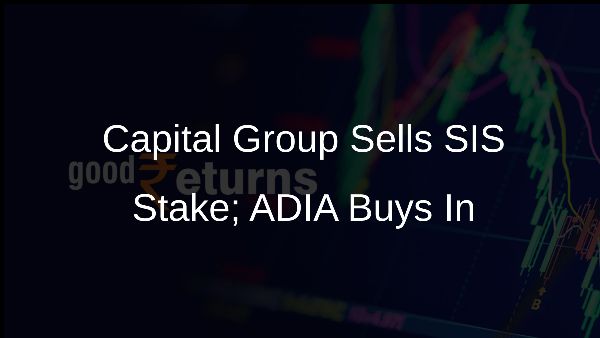 Capital Group Sells SIS Stake; ADIA Buys In