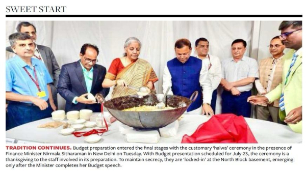 FM Kicks Off Budget Preparations With Traditional 'Halwa' Ceremony