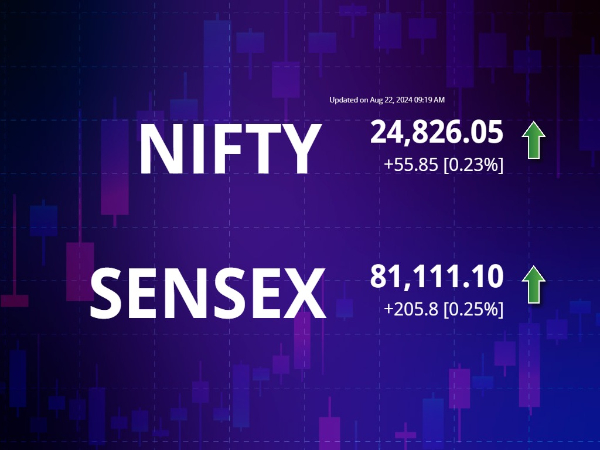 Sensex, Nifty Open In Gains