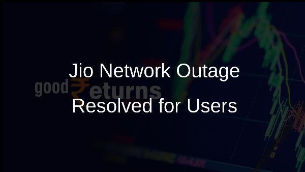 Jio Network Outage Resolved for Users
