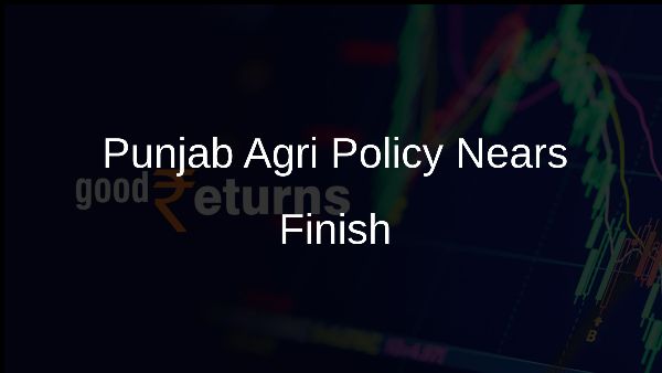 Punjab Agri Policy Nears Finish