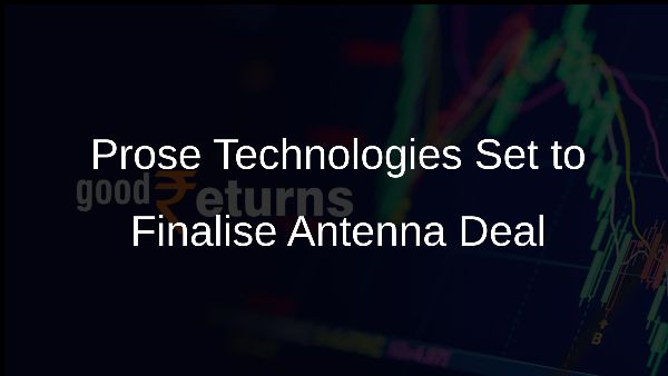 Prose Technologies Set to Finalise Antenna Deal