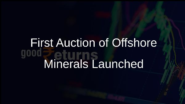 First Auction of Offshore Minerals Launched