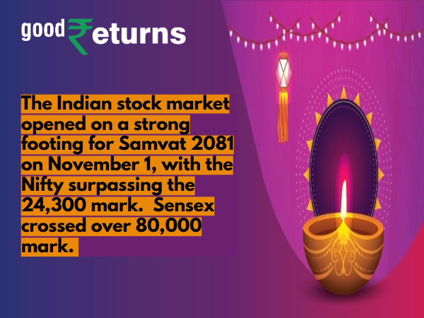 Muhurat Trading Live Updates: Sensex Opens Higher