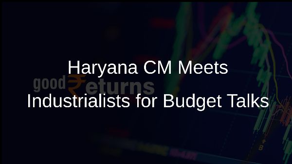 Haryana CM Meets Industrialists for Budget Talks