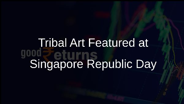 Tribal Art Featured at Singapore Republic Day