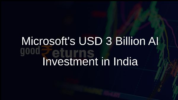 Microsofts USD 3 Billion AI Investment in India