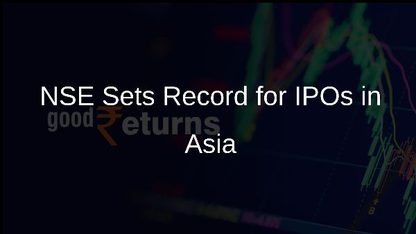NSE Sets Record for IPOs in Asia