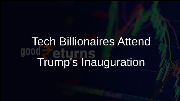 Tech Billionaires Attend Trumps Inauguration