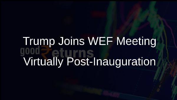 Trump Joins WEF Meeting Virtually Post-Inauguration
