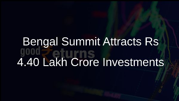 Bengal Summit Attracts Rs 4.40 Lakh Crore Investments