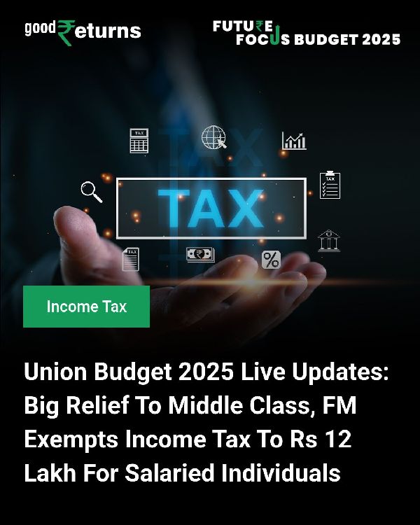 Union Budget 2025 Live Updates: