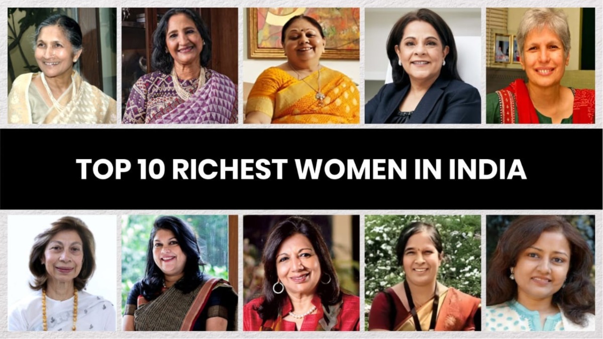 Women’s Day 2025: Meet India’s Top 10 Richest Women & Their Jaw-Dropping Net Worths