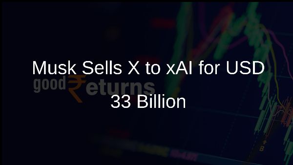 Musk Sells X to xAI for USD 33 Billion