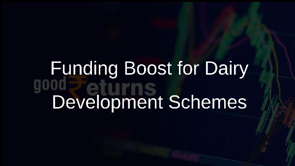 Funding Boost for Dairy Development Schemes