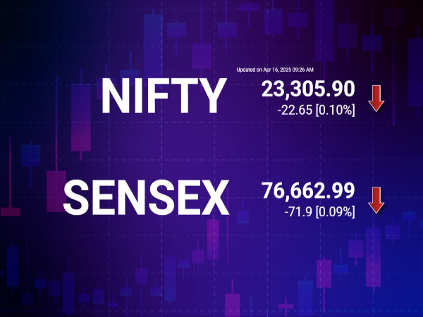 Stock Market Live Updates: Sensex, Nifty Shows Downward Trend at 9.30 am