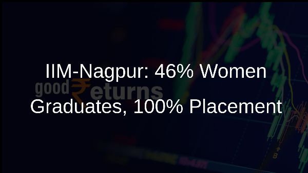 IIM-Nagpur: 46% Women Graduates, 100% Placement