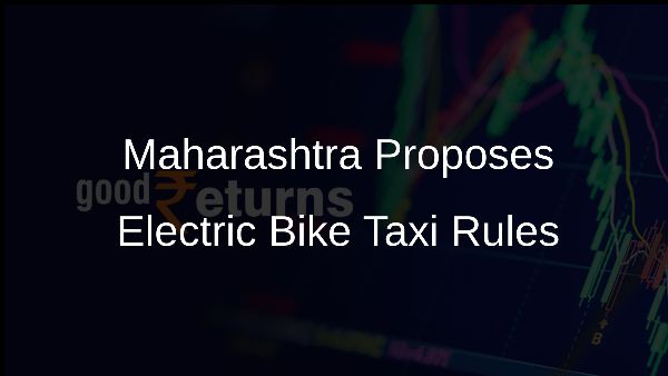 Maharashtra Proposes Electric Bike Taxi Rules