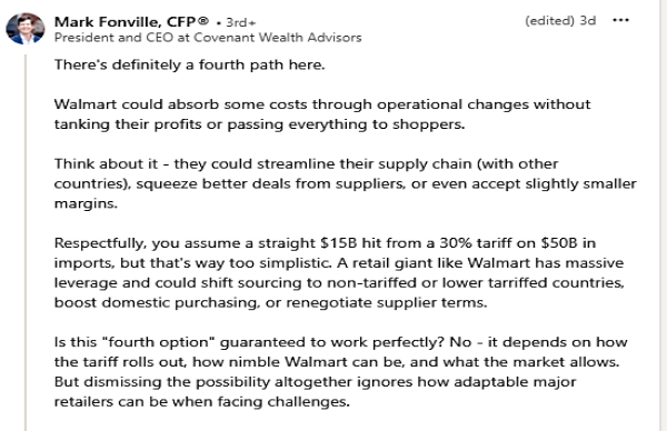 Walmart To Keep Prices As Low As Possible Amid Trump’s Tariffs