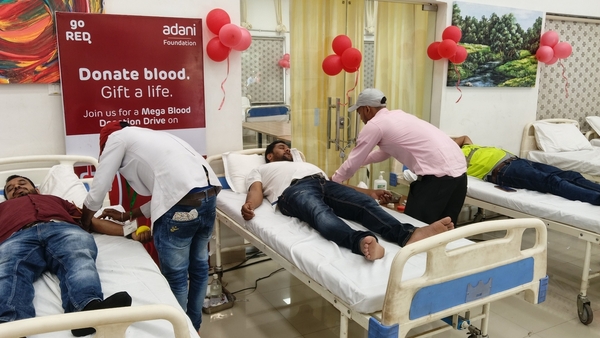 Adani Foundation Hosts Major Blood Donation Drive