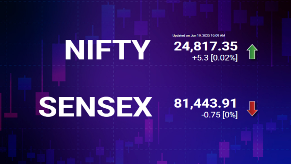 Stock Market Live Updates: Sensex Down; Nifty Up in Early Trading Session