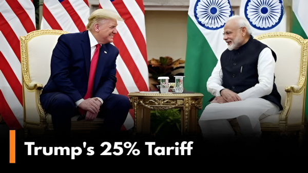 Trump's 25% Tariff On Indian Goods: What It Means For The Economy And The Stock Market
