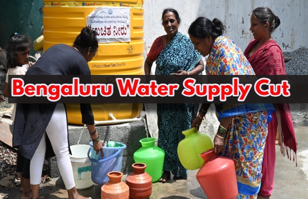 Bengaluru Water Supply Cut Next Week: BWSSB To Stop Cauvery Supply For 60 Hours 