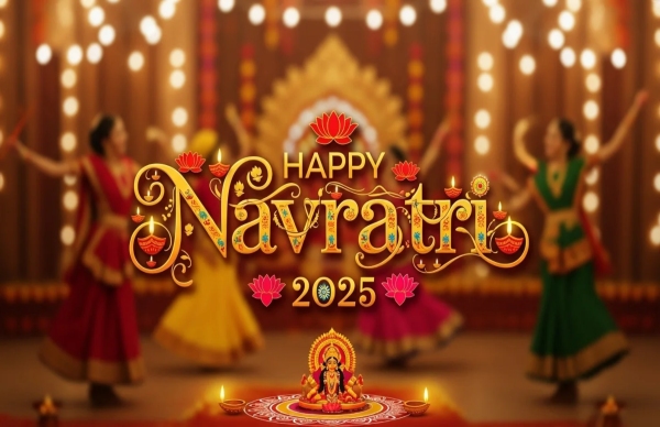 Happy Navratri 2025: Best Wishes, Quotes, Messages To Share With Loved Ones 