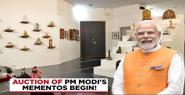 On PM Modi’s 75th Birthday, Online Auction of Over 1,300 Gifts To PM Begins 