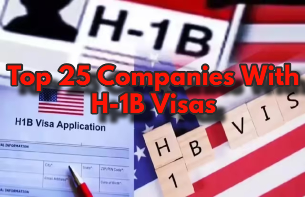 H1B Visa: Top 25 Companies Who Hiked Their H-1B Visas In 2025: Full List