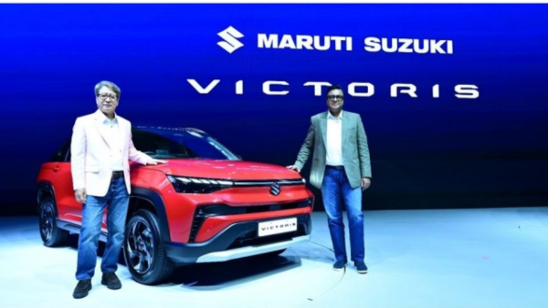 Maruti Victoris SUV Revealed! Auto Stock At 52-Week High