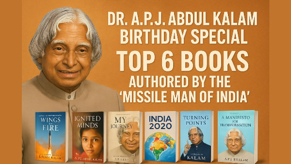 Dr. A.P.J. Abdul Kalam Birthday Special: Top 6 Books by the Missile Man of India