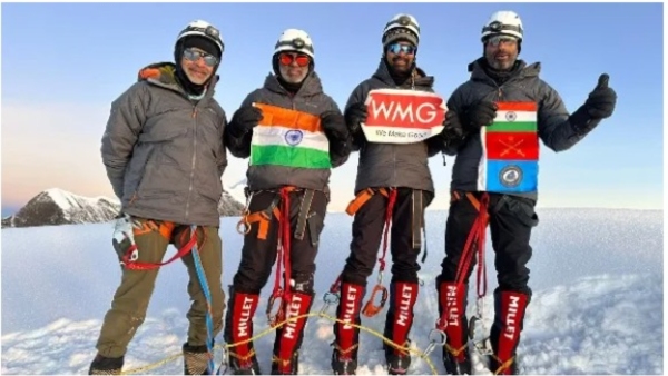 History Made! NIMAS Team Scales Gorichen East Peak 