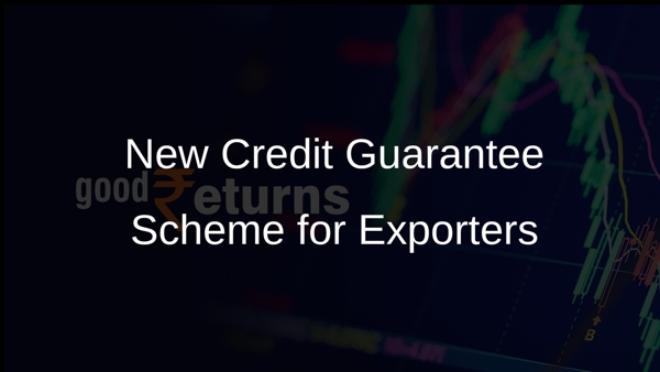 New Credit Guarantee Scheme for Exporters