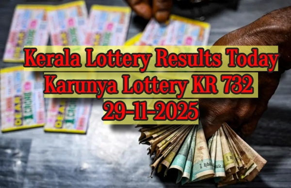 Kerala Lottery Result On 29-11-2025 For Karunya KR 732 Lucky Draw: Winners List