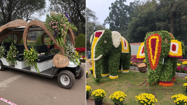 Bengaluru Cubbon Park Flower Show To End in 5 Days! Parking, Entry Other Info