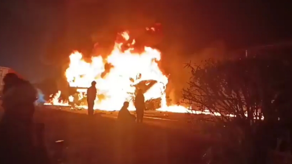 Bus Catches Fire After Collision With Lorry In Karnataka  At Least 17 Feared Dead