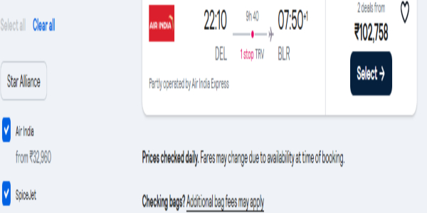 Air India, SpiceJet, Akasa Tickets Skyrocket Amid IndiGo Flight Cancellations