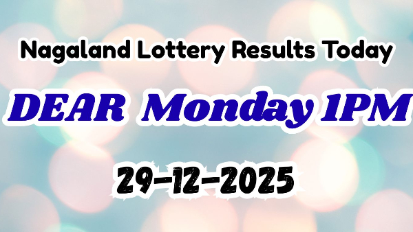 Nagaland DEAR Rise Lottery