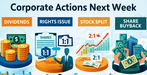 Corporate Actions Next Week