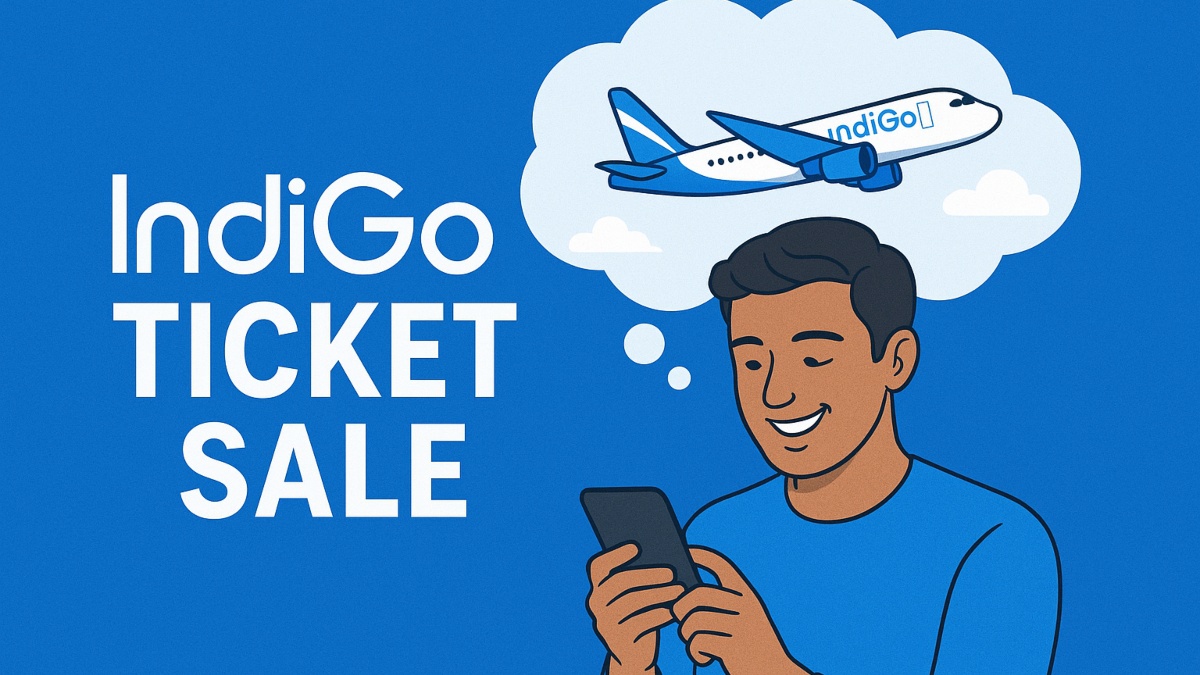 IndiGo ‘Splash Into Savings’ Sale Begins Today! Discounts of Up to 70%, Book Flights at Rs 1,999 | Full Info